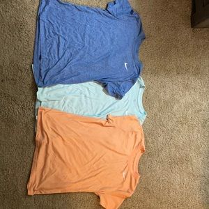 Bundle set of 3 Nike dry fit Tees